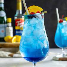 Mocktail Blue Hawaii