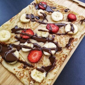 Crêpe Nutella-Fruits de saison