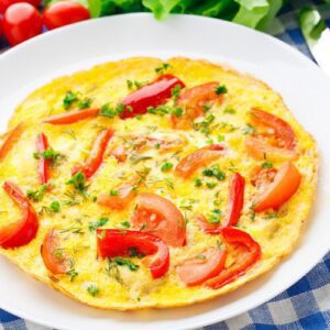 Omelette Tomates